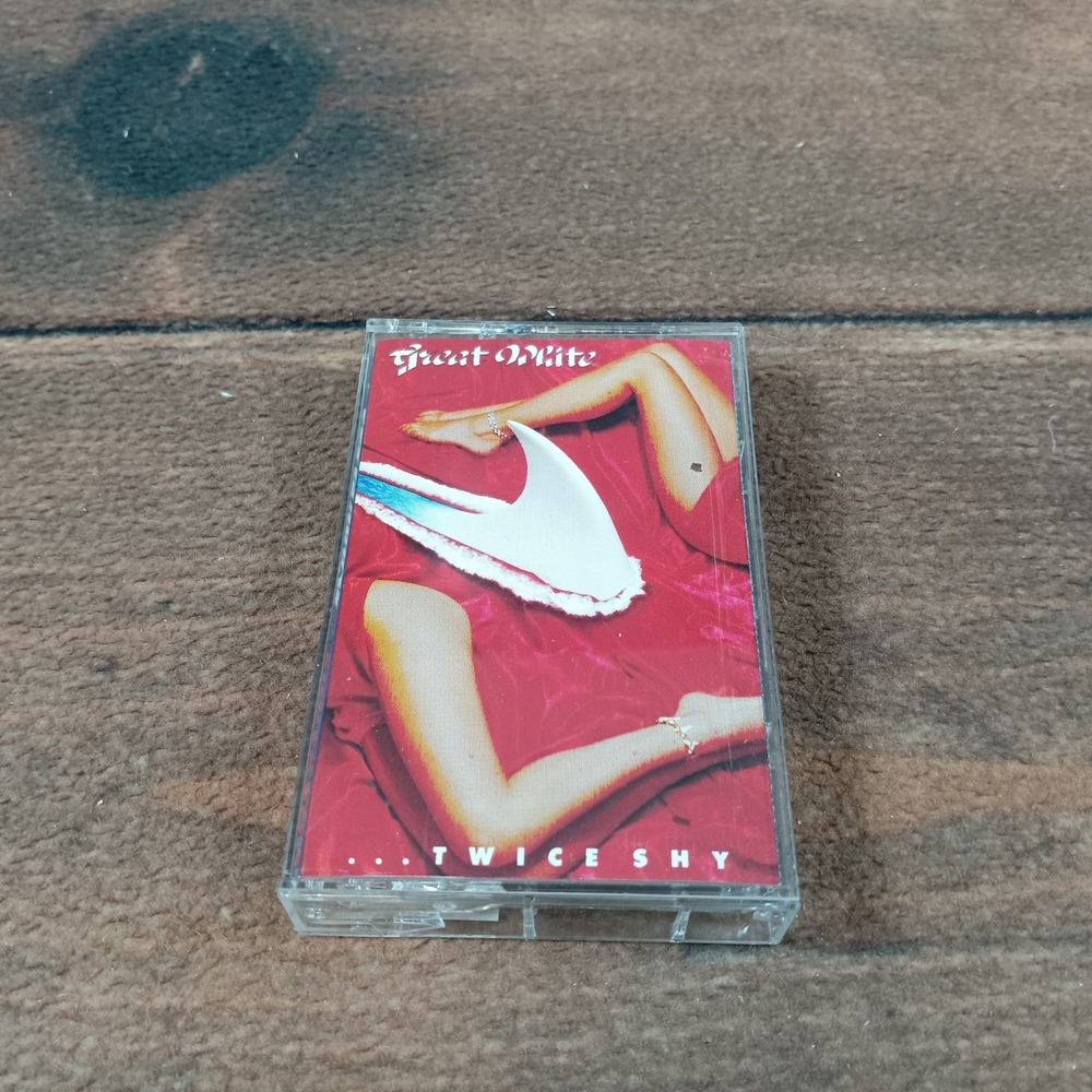 Great White Twice Shy Cassette Tape 1989 Capitol Records